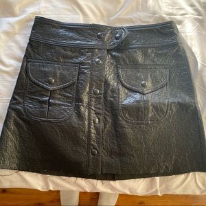 Blanknyc Black faux leather skirt